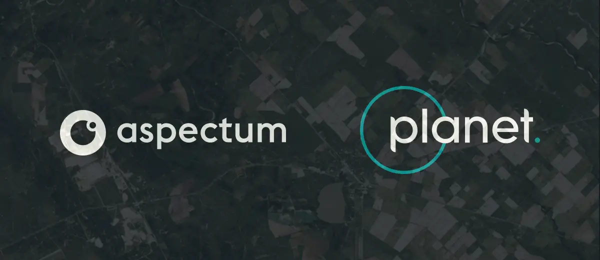 New partnership that allows Aspectum users to access Planets high-resolution satellite imagery and rich geospatial data