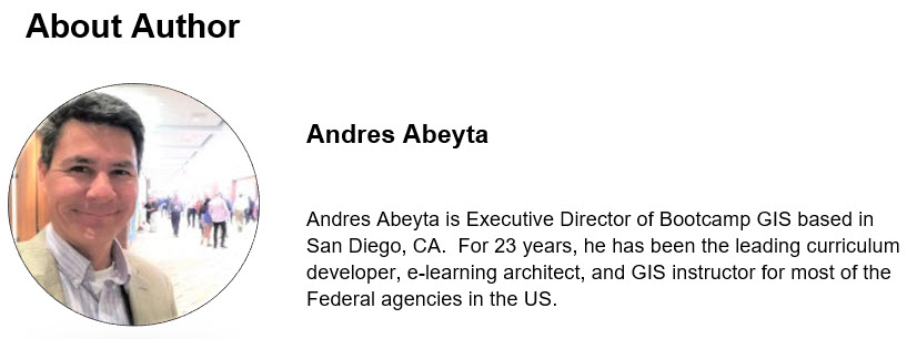 Andres Abeyta is Executive Director of Bootcamp GIS